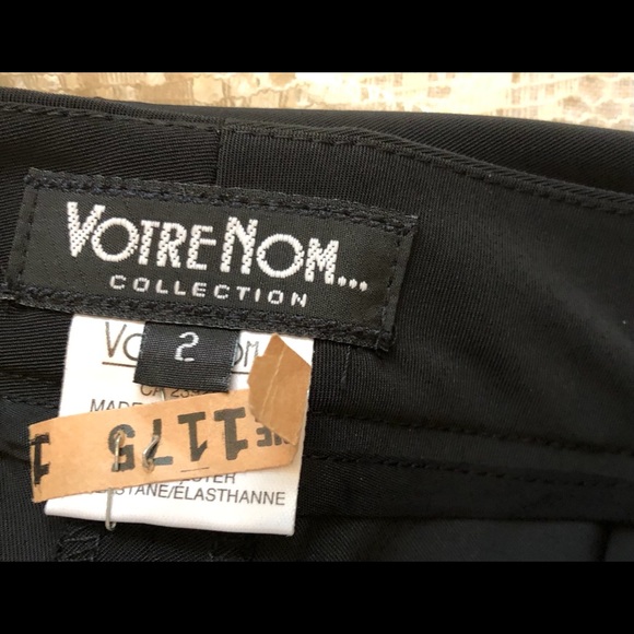 Votre Nom collection pant. Lycra with zip details - Picture 3 of 6